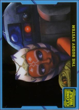 Star Wars: The Clone Wars (Blue Animation Cel Subset) card nn2 The Buddy System