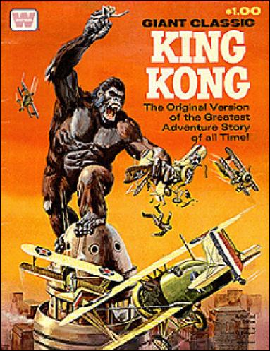King Kong (1968) issue nn-B Whitman Treasury - Painted Cover