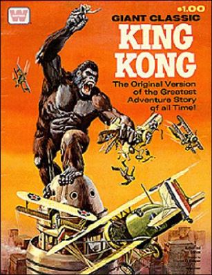 King Kong (1968) issue nn-B Whitman Treasury - Painted Cover