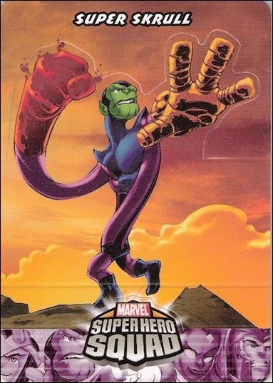 Marvel Super Hero Squad (Pop-Up Subset) card 10 Super Skrull