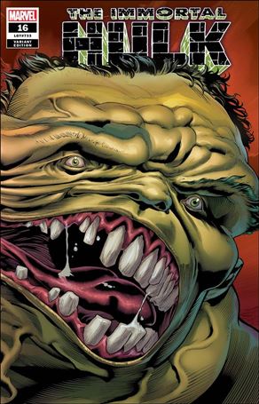 Immortal Hulk issue 16-F Joe Bennett 1:25 Wraparound Cover (2nd Printing)