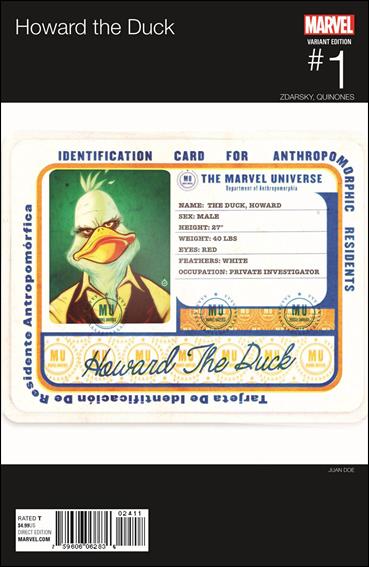Howard the Duck (2016) issue 1-G Juan Doe Hip Hop Cover