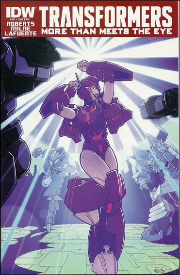 Transformers: More Than Meets the Eye (2012) issue 42-B Nick Roche Subscription Cover