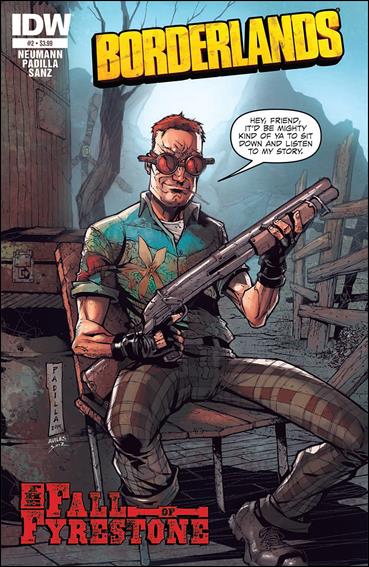 Borderlands: The Fall of Fyrestone issue 2 Agustin Padilla Cover