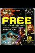 Star Wars: Episode I Widevision: Series 1 card 2-P Sealed Hallmark Promo Pack