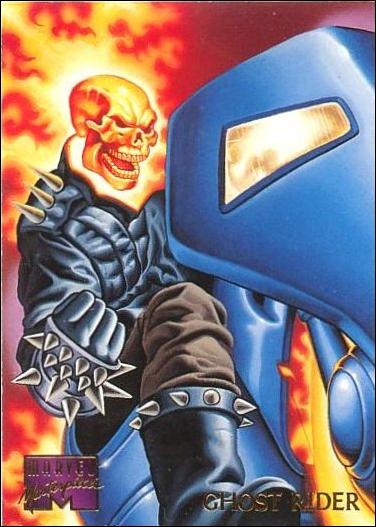 1995 Marvel Masterpieces (Base Set) card 39 Ghost Rider