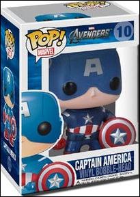 POP! Marvel figure 10 Captain America (Avengers)