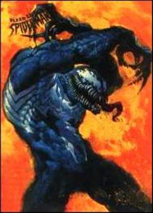 Fleer Ultra Spider-Man (Base Set) card 60 Venom