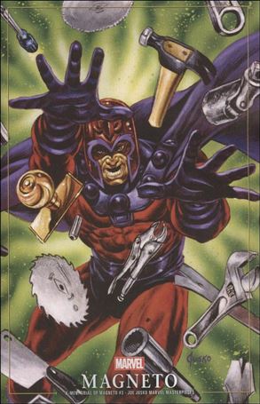 X-Men: The Trial of Magneto issue 3-D Joe Jusko Marvel Masterpieces Cover