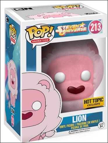 POP! Animation figure 213-B Lion (Flocked) Hot Topic Exclusive