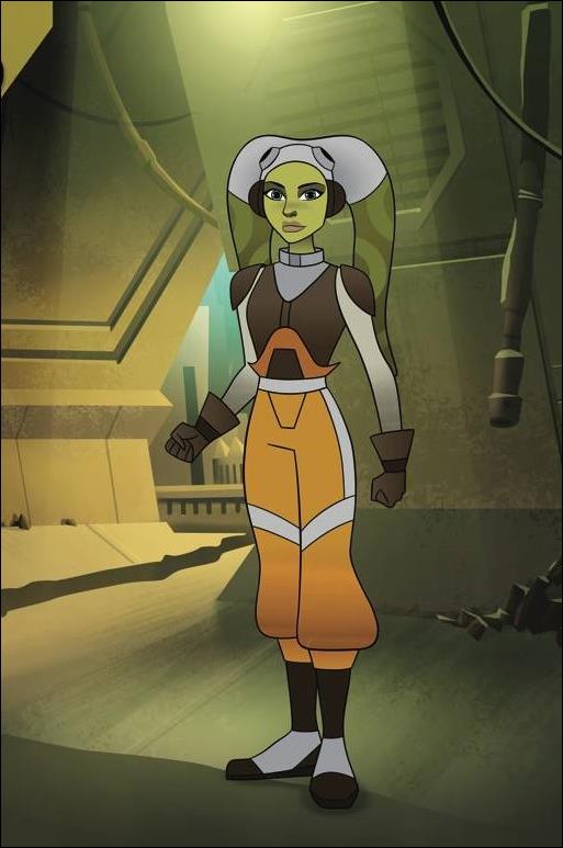 Star Wars Adventures: Forces of Destiny: Hera issue 1-C 1:10 Animation Cell Wraparound Cover