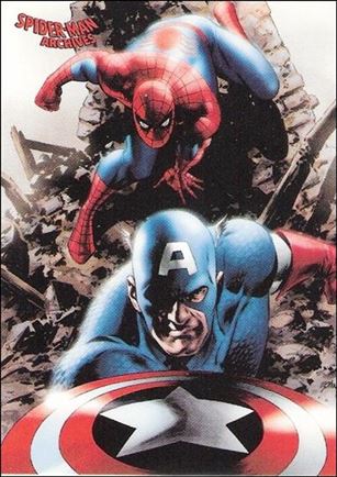 Spider-Man Archives (Base Set) card 55 Captain America