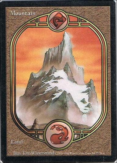 Magic the Gathering: Unglued (Base Set) card 87 Mountain