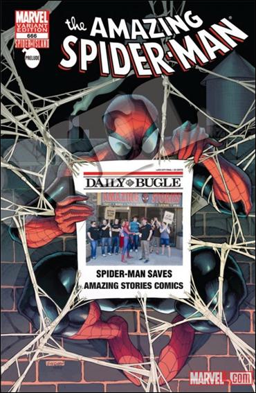 Amazing Spider-Man (1963) issue 666-MG Amazing Stories Daily Bugle Cover