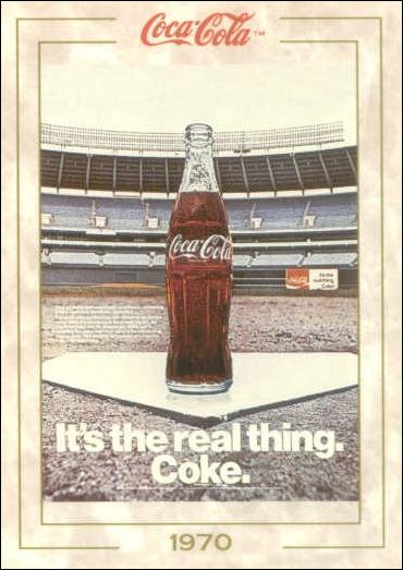 Coca-Cola Collection Series 1 (Base Set) card 77 It's The Real Thing 2