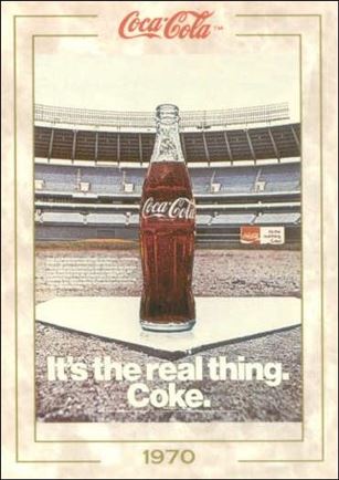 Coca-Cola Collection Series 1 (Base Set) card 77 It's The Real Thing 2