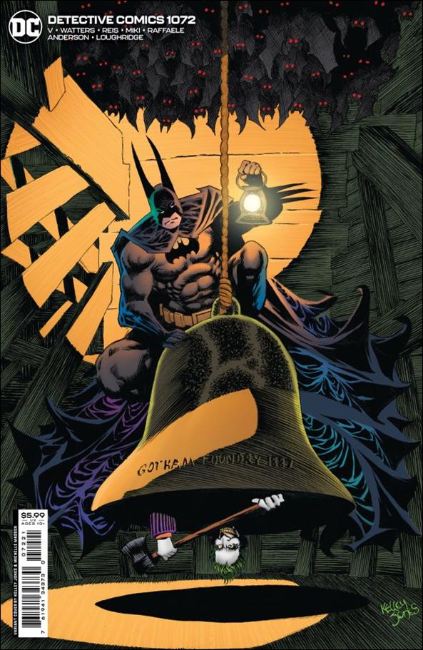 Detective Comics (1937) issue 1072-B Kelley Jones Cardstock Cover