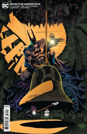 Detective Comics (1937) issue 1072-B Kelley Jones Cardstock Cover