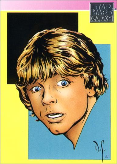 Star Wars Galaxy: Series 1 (Factory Base Set) card 128 Dave Stevens