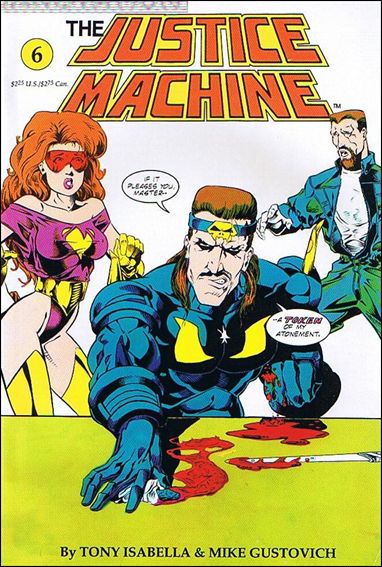 Justice Machine (1990) issue 6