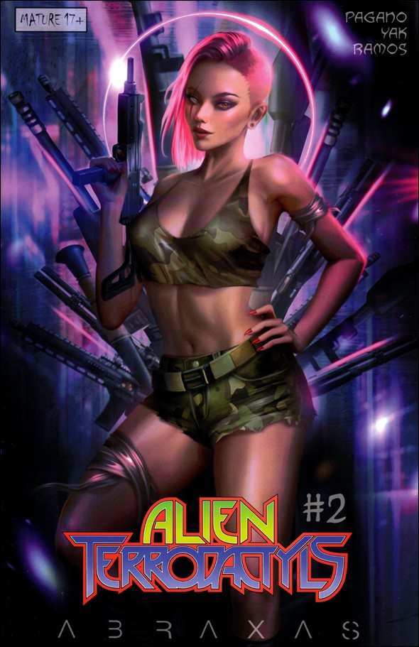 Alien Terrodactyls issue 2-C Shyguyz Cover