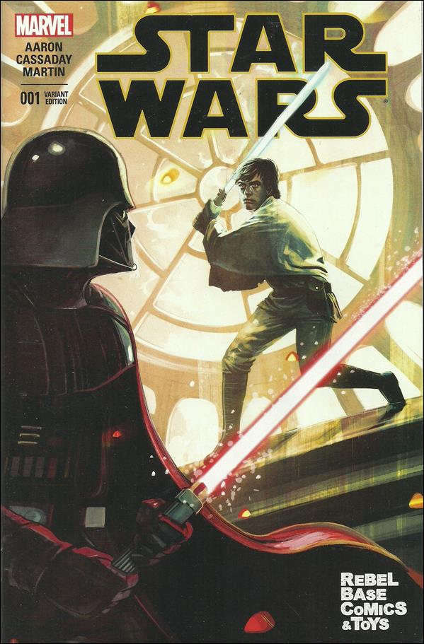 Star Wars (2015) issue 1-YM Stephanie Hans Rebel Base Comics & Toys Cover