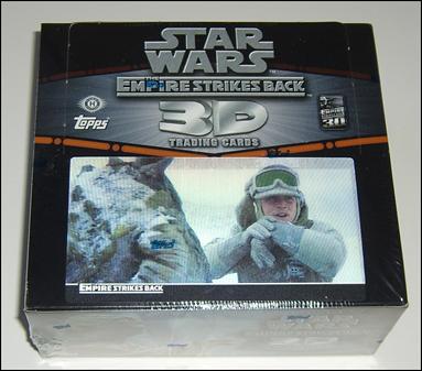 Empire Strikes Back 3D Widevision card 1 Sealed Hobby Box