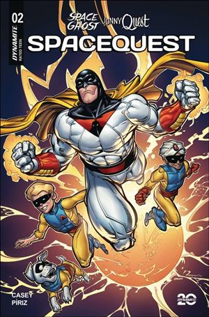 Space Ghost / Jonny Quest: Space Quest issue 2.00-E Chad Hardin Cover