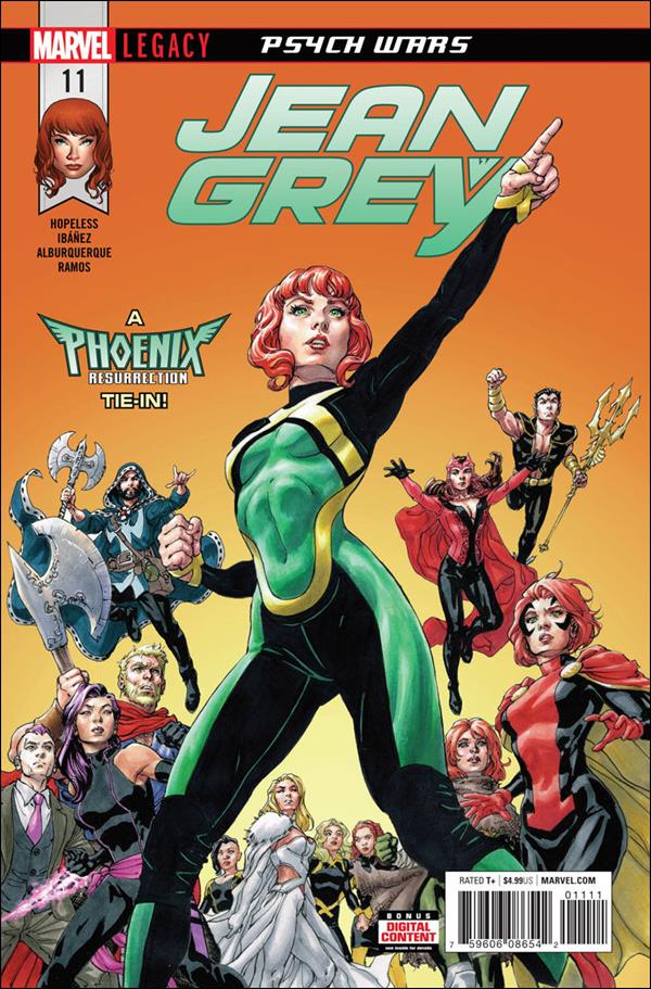 Jean Grey (2017) issue 11 David Yardin Cover