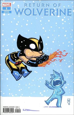Return of Wolverine issue 1-J Skottie Young Baby Cover
