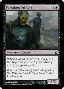 Magic the Gathering: Born of the Gods (Base Set) card 72 Forsaken Drifters