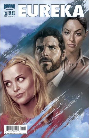 Eureka (2008) issue 2-B J.K Woodward "Right Side" Cover
