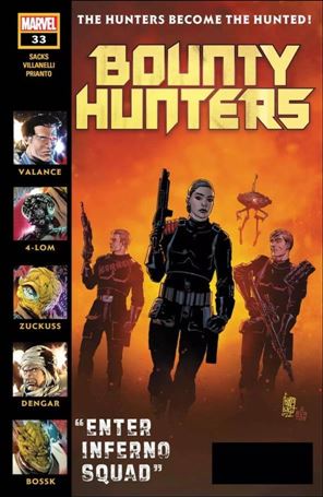 Star Wars: Bounty Hunters issue 33 Giuseppe Camuncoli Cover