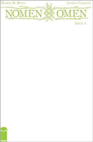 Nomen Omen issue 1-D Blank/Sketch Cover