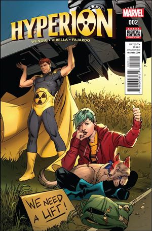 Hyperion issue 2 Emanuela Lupacchino Cover