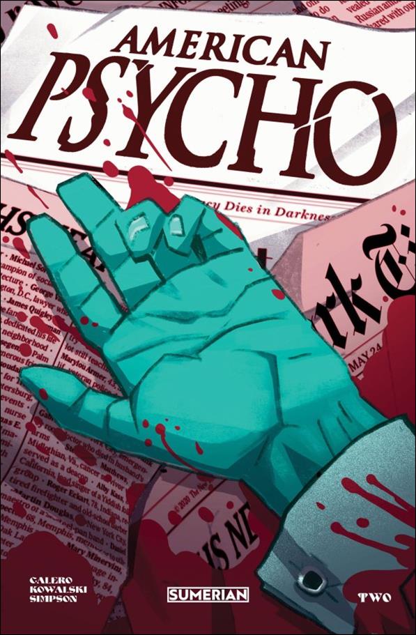 American Psycho (2023) issue 2-E Lorenzo Colangeli 1:10 Cover