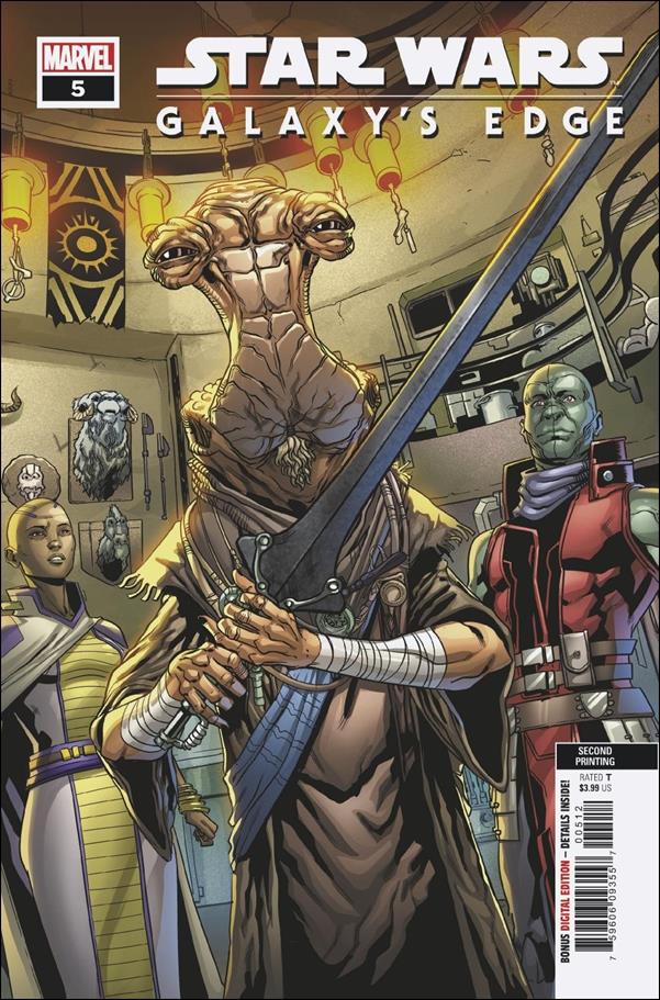 Star Wars: Galaxy's Edge issue 5-C Will Sliney Cover (2nd Printing)