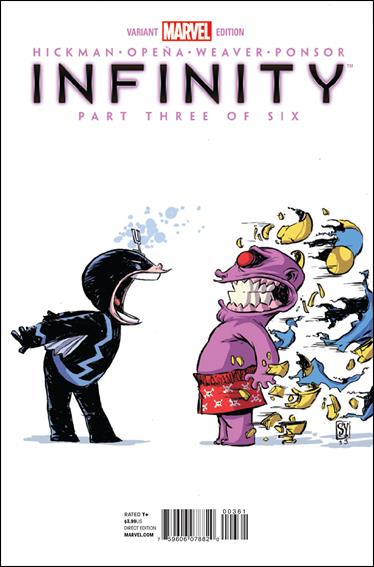 Infinity issue 3-G Skottie Young "Baby" Cover