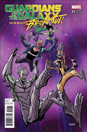 Guardians of the Galaxy: Mission Breakout issue 1-C Bobby Rubio Cover