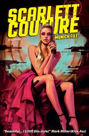 Scarlett Couture: The Munich File issue 4 Claudia Caranfa Cover