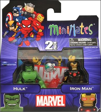 Marvel Minimates (Exclusives) figure 105 Hulk and Iron Man