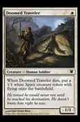 Magic the Gathering: Innistrad (Base Set) card 11 Doomed Traveler