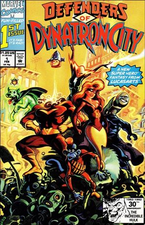 Defenders of Dynatron City Cover Image 1