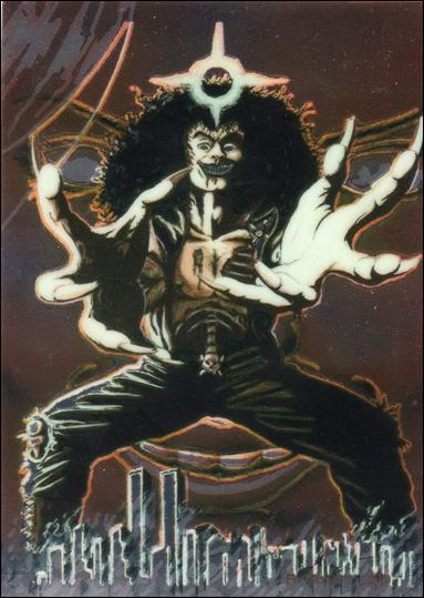 Evil Ernie Series II Chromium: Glow in the Dark (Base Set) card 75 Mysteries of Chaos! - "Plight of Purgatori"