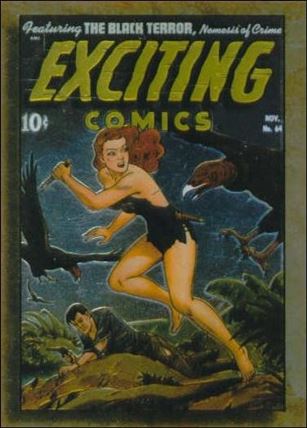 Golden Age of Comics All-Chromium (Promo) card F2 Exciting Comics #64