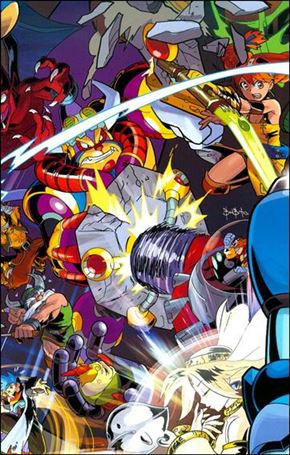 Sonic Boom issue 9-C Ben Bates Covers Unite Cover