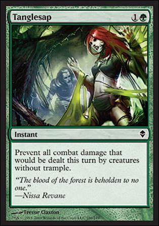 Magic The Gathering: Zendikar (Base Set) card 186 Tanglesnap