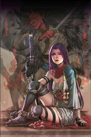 Demon Days: X-Men issue 1-R Kael Ngu Unknow Comics Virgin Cover