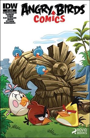 Angry Birds Comics (2014) issue 2 Giorgio Cavazzano Cover