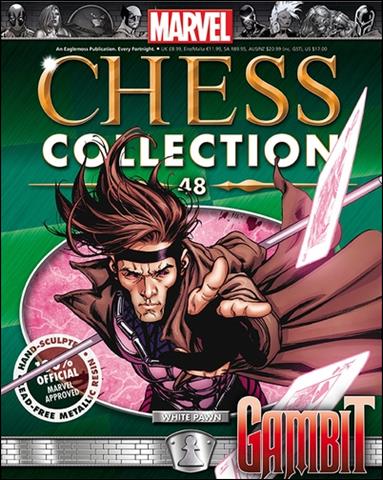 Marvel Chess Collection (UK) issue 48 Gambit (White Pawn)